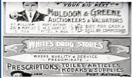 1930'S SIGNS